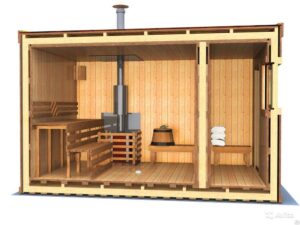 Готовая баня Стандарт 4М